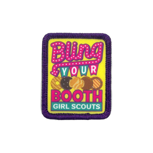 Girl Scouts Bling Your Booth Sew-On Patch - 57406