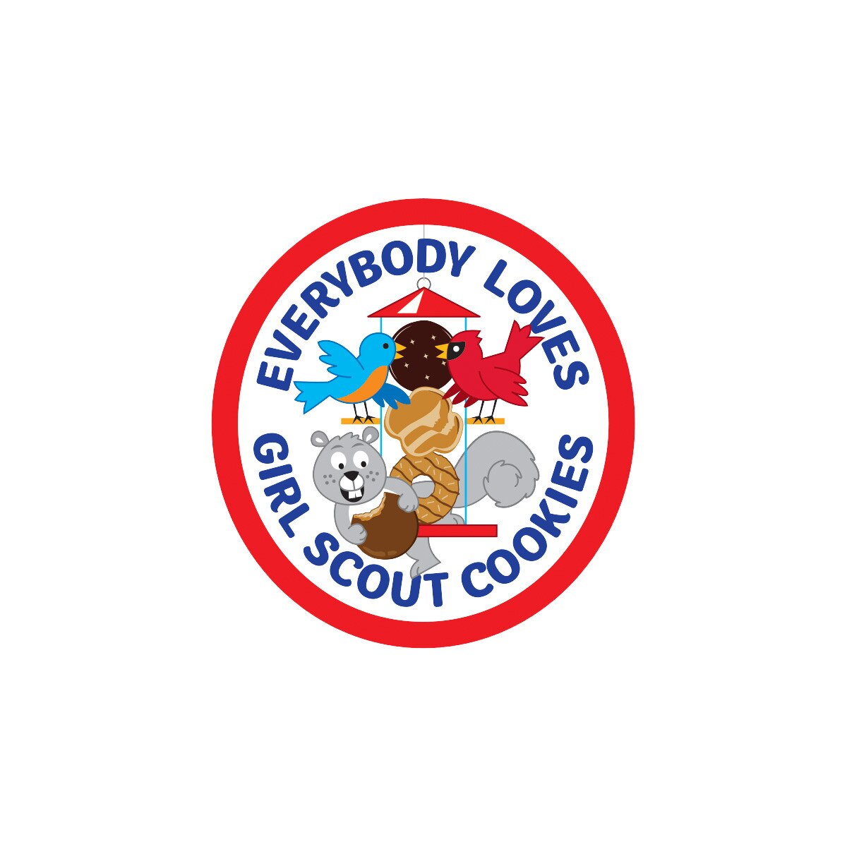 Everybody Loves Girl Scout Cookies Sew-On Patch
