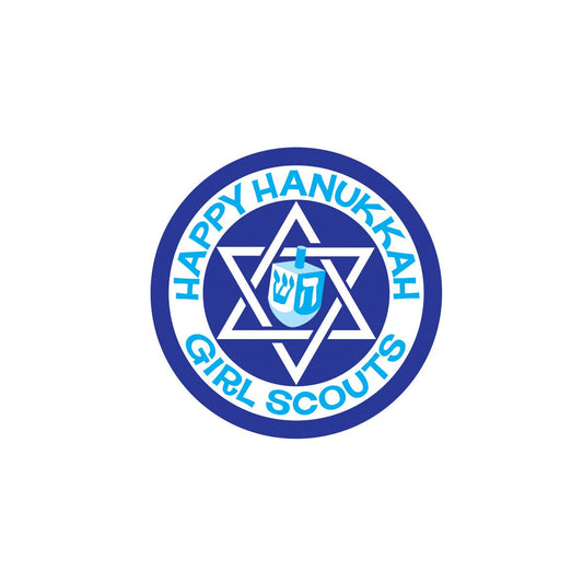 Girl Scouts Happy Hanukkah Sew-On Patch - 57416