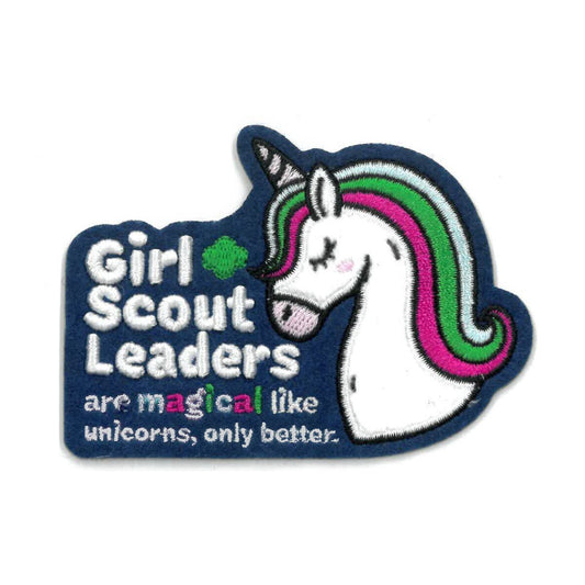 Girl Scouts Girl Scouts x Supermix Studio Unicorn Leader Iron-On Super Fun Patch - 57443