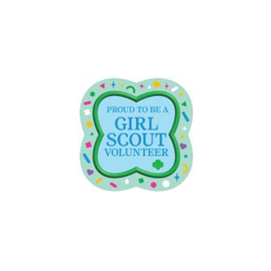 Girl Scouts Proud Volunteer Super Fun Patch - Set of 12 - 57456
