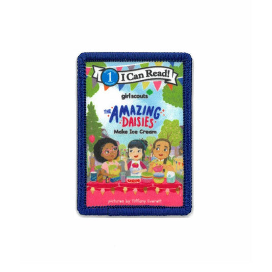 Girl Scouts The Amazing Daisies Make Ice Cream Sew-On Patch - 57492