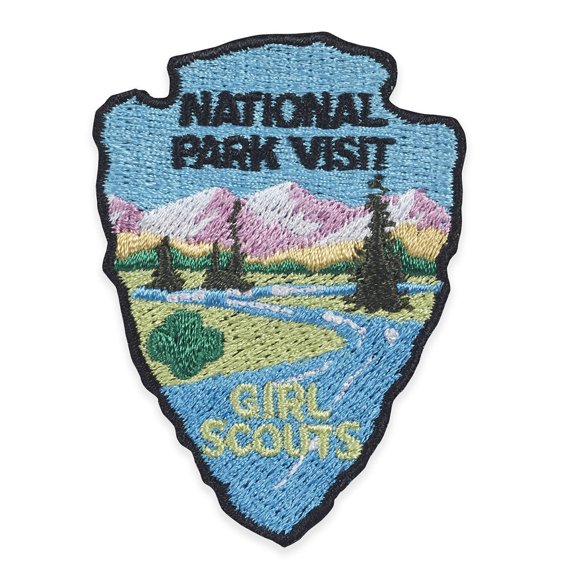 Girl Scouts National Park Visit Iron On Fun Patch