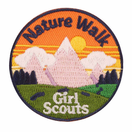 Girl Scouts Nature Walk Iron On Fun Patch