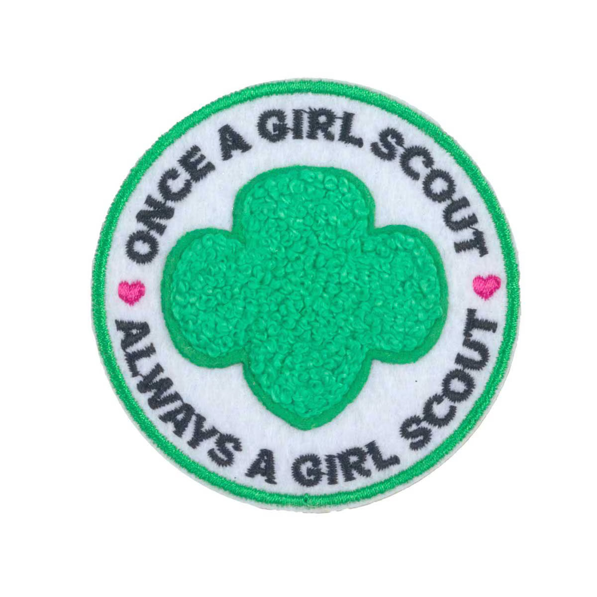 Girl Scouts x Supermix Studio Once a Girl Scout Iron-On Super Fun Patch 58927