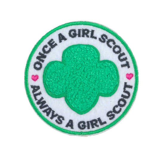 Girl Scouts x Supermix Studio Once a Girl Scout Iron-On Super Fun Patch - 58927
