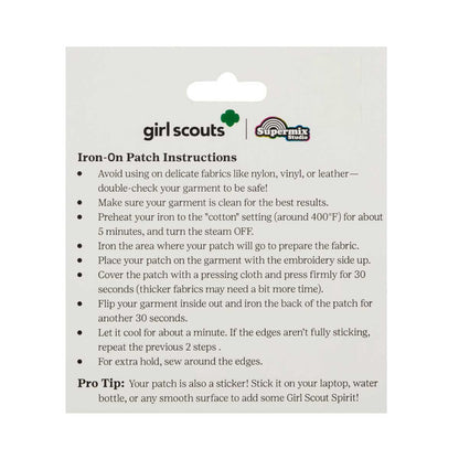 Girl Scouts Girl Scouts x Supermix Studio Juniors Are Unstoppable Iron-On Super Fun Patch - 58937