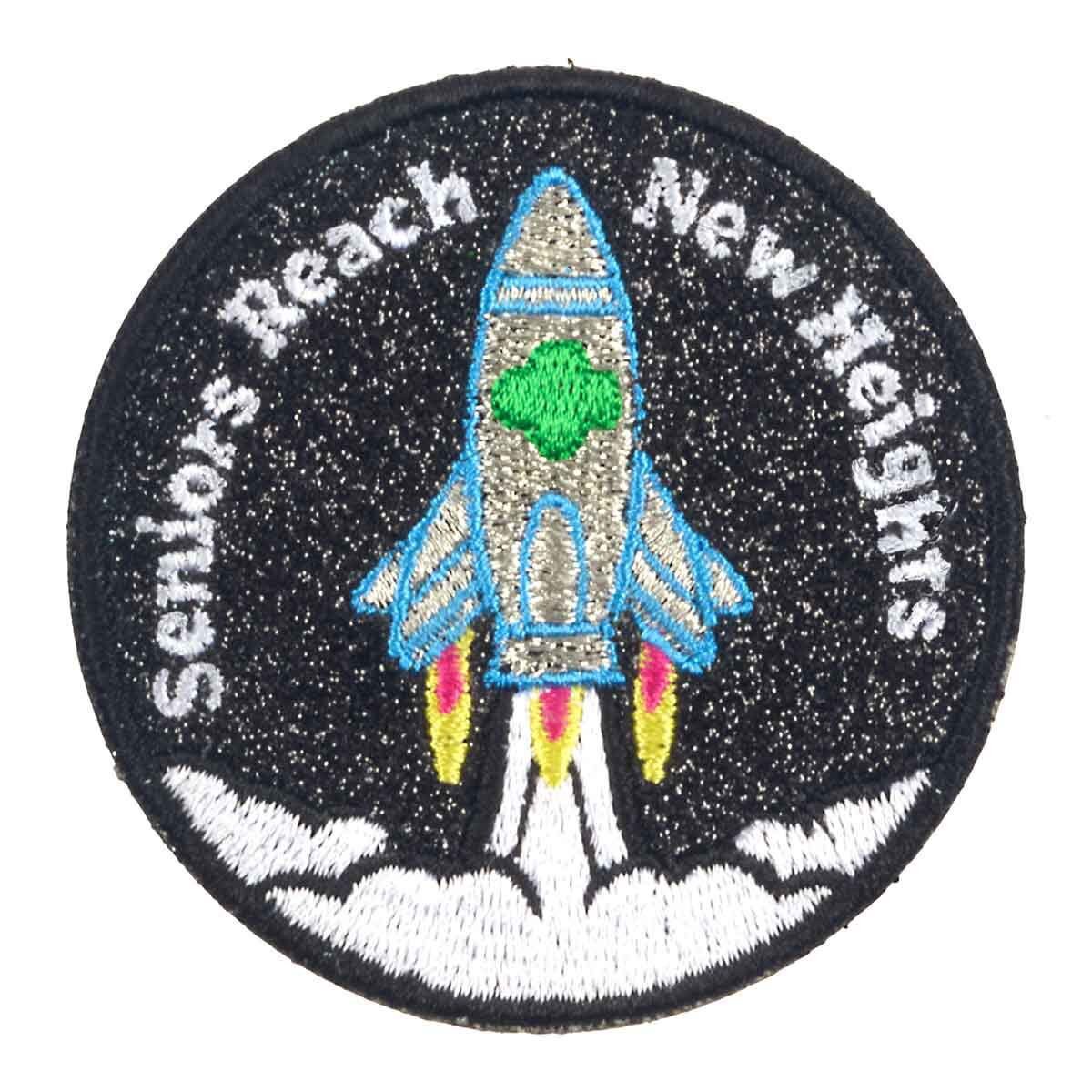 Girl Scouts Girl Scouts x Supermix Studio Seniors Reach New Heights Iron-On Super Fun Patch - 58939