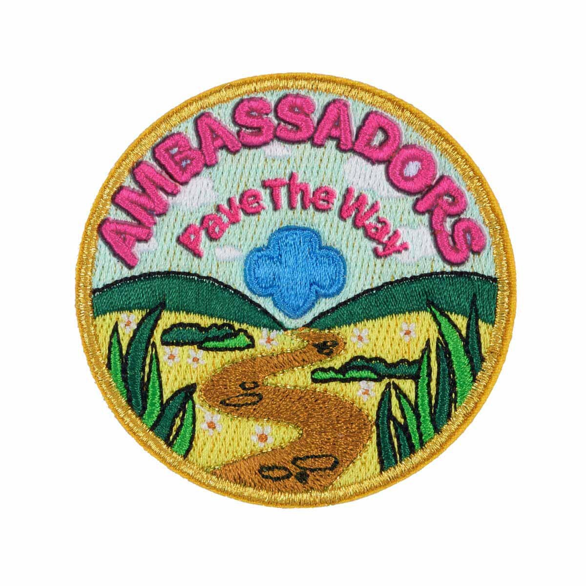 Girl Scouts Girl Scouts x Supermix Studio Ambassadors Pave The Way Iron-On Super Fun Patch - 58940