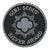 Girl Scouts Silver Award Glitter Iron-On Super Fun Patch