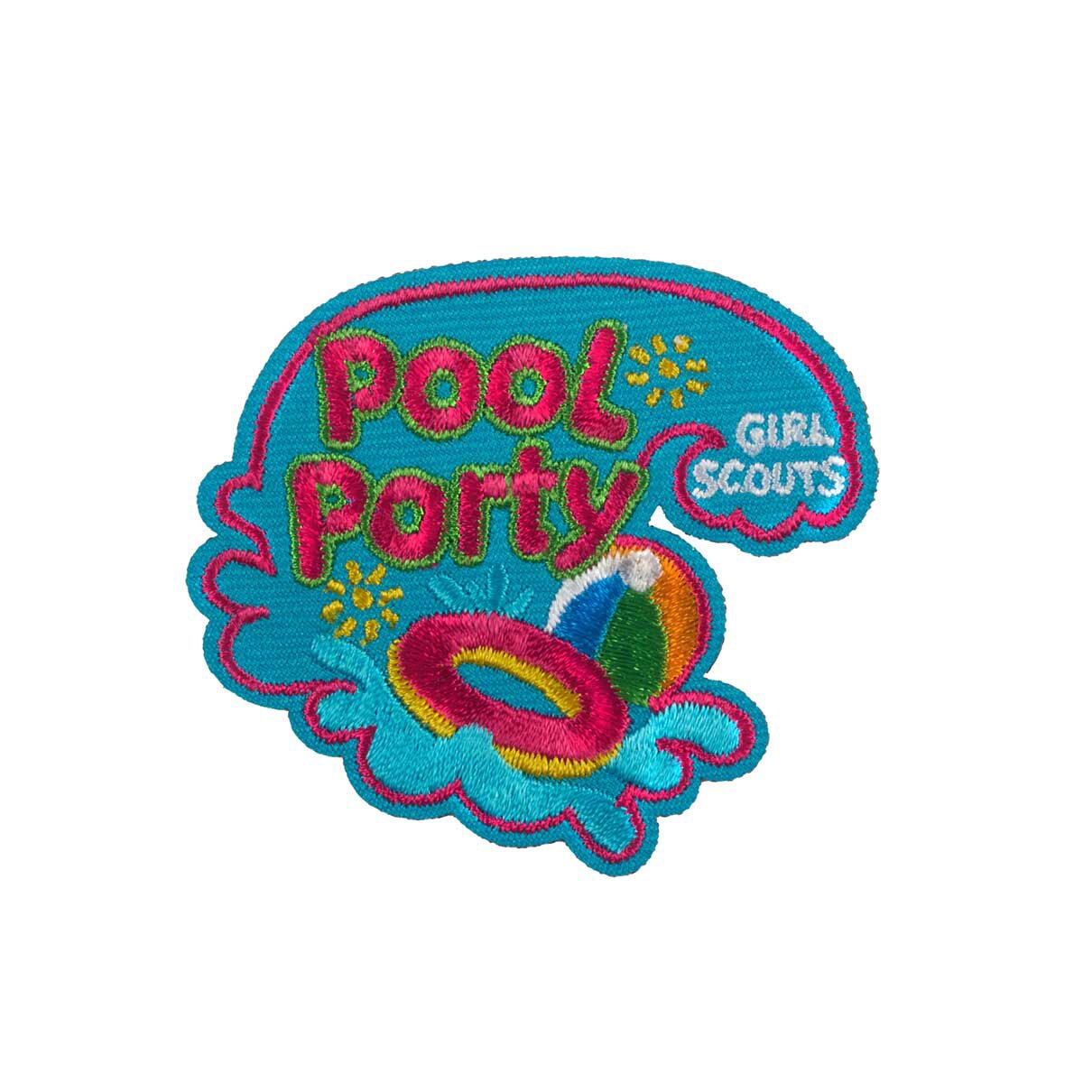 Pool Party Iron-On Patch