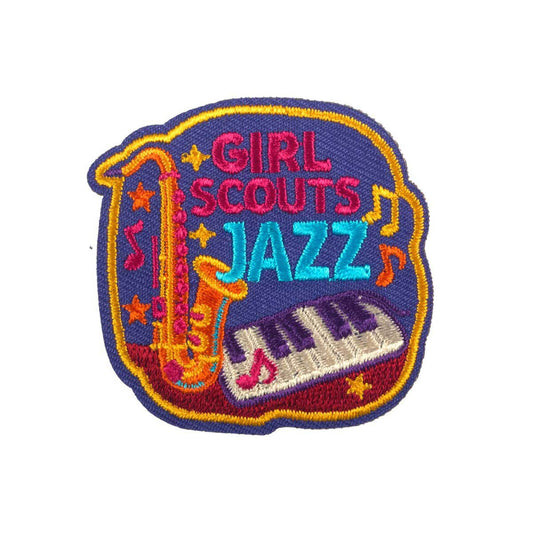 Girl Scouts Jazz Iron-On Patch - 59031