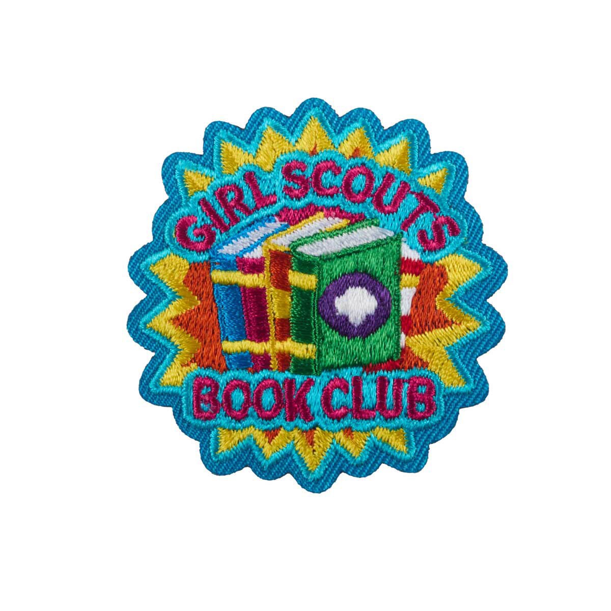 Book Club Iron-On Patch - Basics Clothing Store