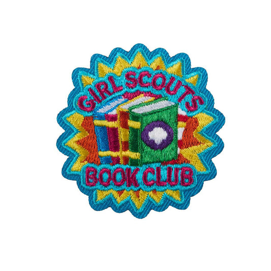 Book Club Iron-On Patch - Basics Clothing Store
