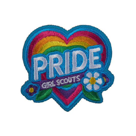 Pride Heart Iron-On Patch - Basics Clothing Store