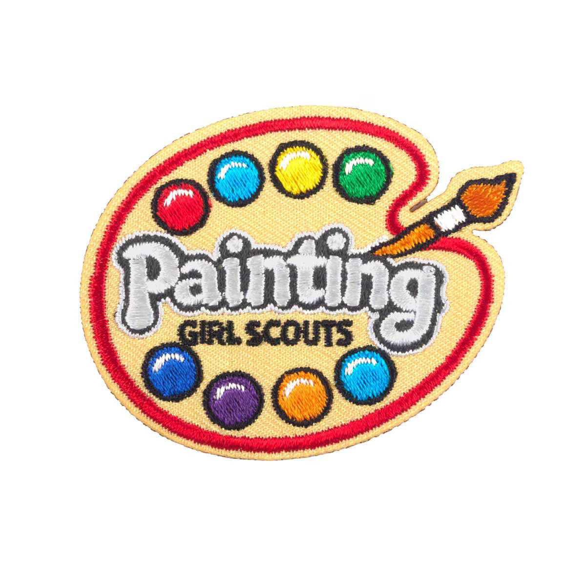 Painting Palette Iron-On Patch - Basics Clothing Store