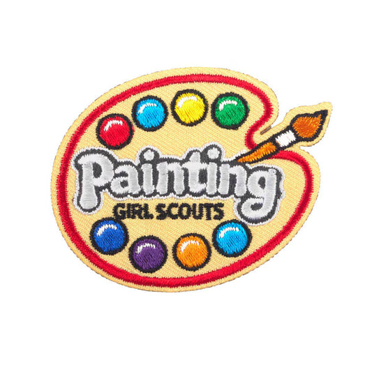 Painting Palette Iron-On Patch - Basics Clothing Store
