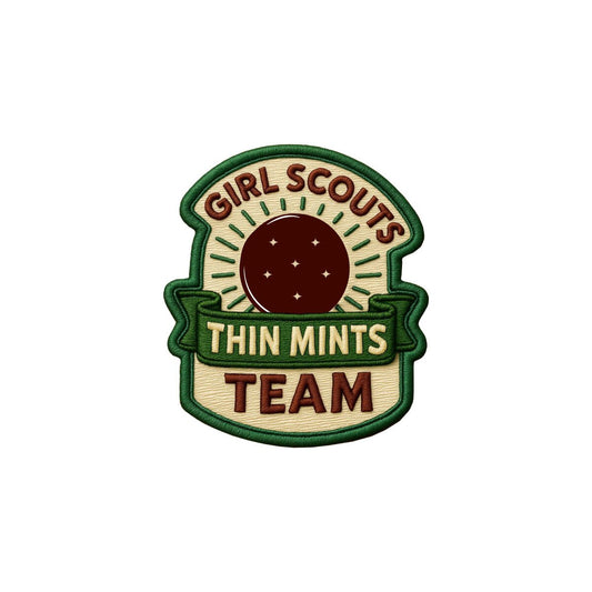 Girl Scouts Thin Mints Team Iron-On Patch - 59089