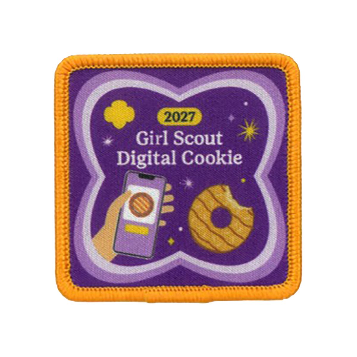 Girl Scouts 2027 Girl Scout Digital Cookie Sew-On Patch - 59113