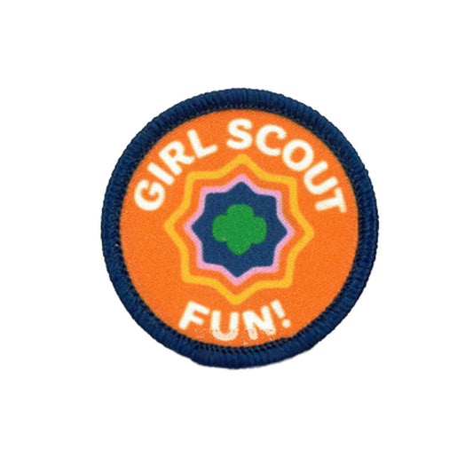 Girl Scouts Fun of Being a Girl Scout Sew-On Patch - 59118