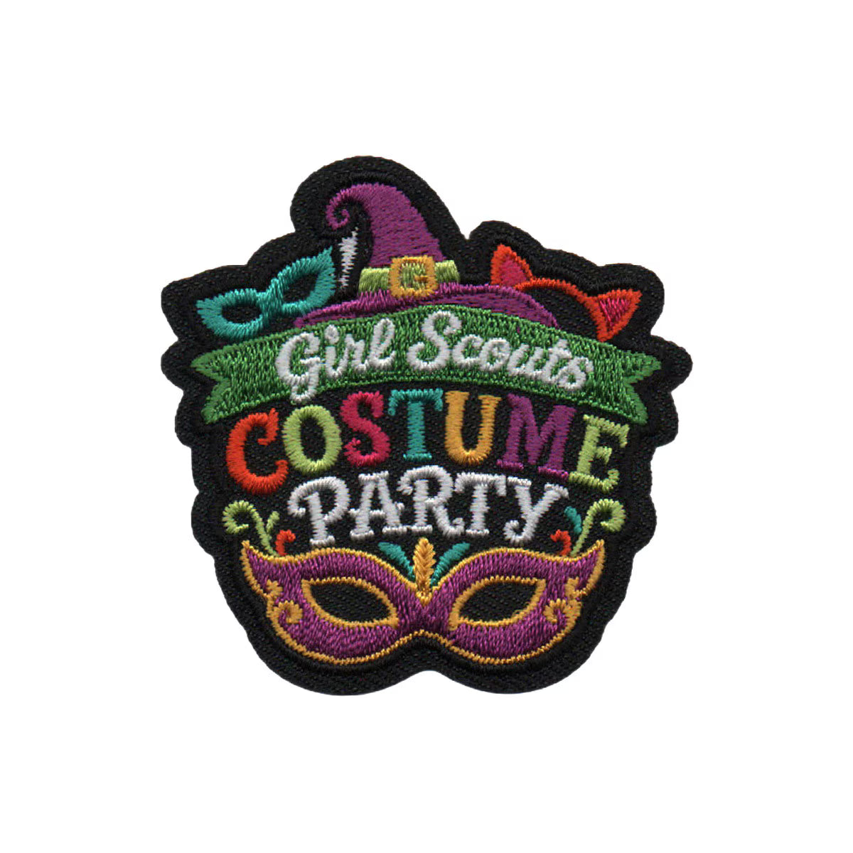 Girl Scouts Costume Party Iron-On Patch - 59132
