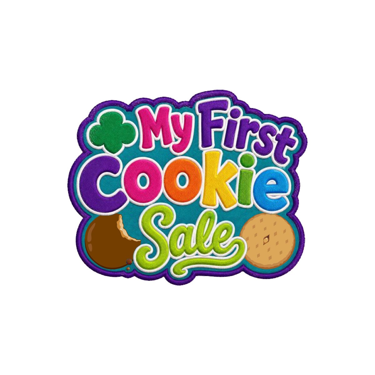 Girl Scouts My First Cookie Sale Iron-On Patch - 59194