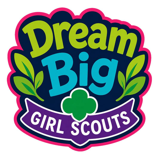 Girl Scouts Dream Big Iron-On Patch - 59255