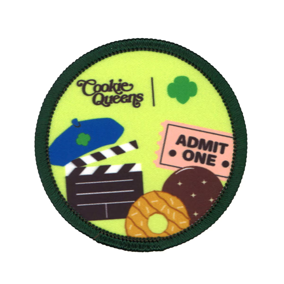 Girl Scouts Girl Scouts x Cookie Queens Film Sew-On Patch - 59303