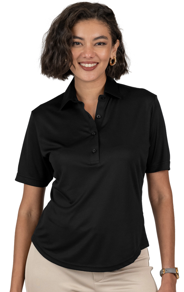 Blue Generation Ladies Bonded Collar Dress Polo-BG6007
