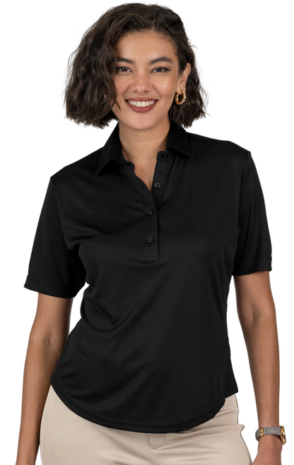 Blue Generation Ladies Bonded Collar Dress Polo-BG6007