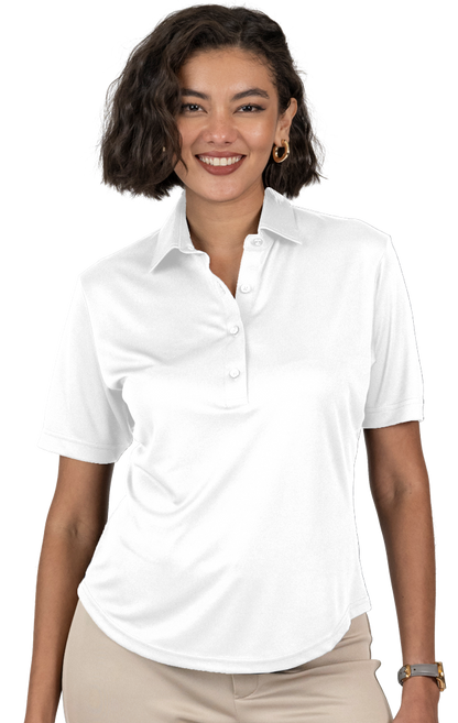 Blue Generation Ladies Bonded Collar Dress Polo-BG6007