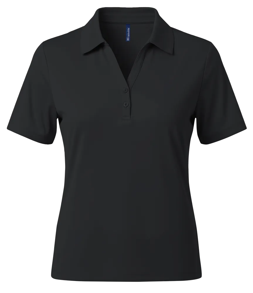 Blue Generation Ladies Recycled Knit Polo-BG6008