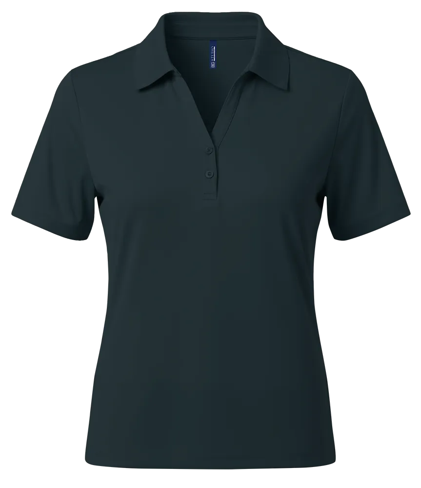 Blue Generation Ladies Recycled Knit Polo-BG6008