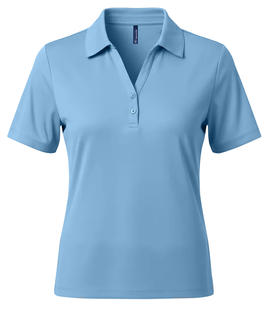 Blue Generation Ladies Recycled Knit Polo-BG6008
