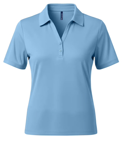 Blue Generation Ladies Recycled Knit Polo-BG6008