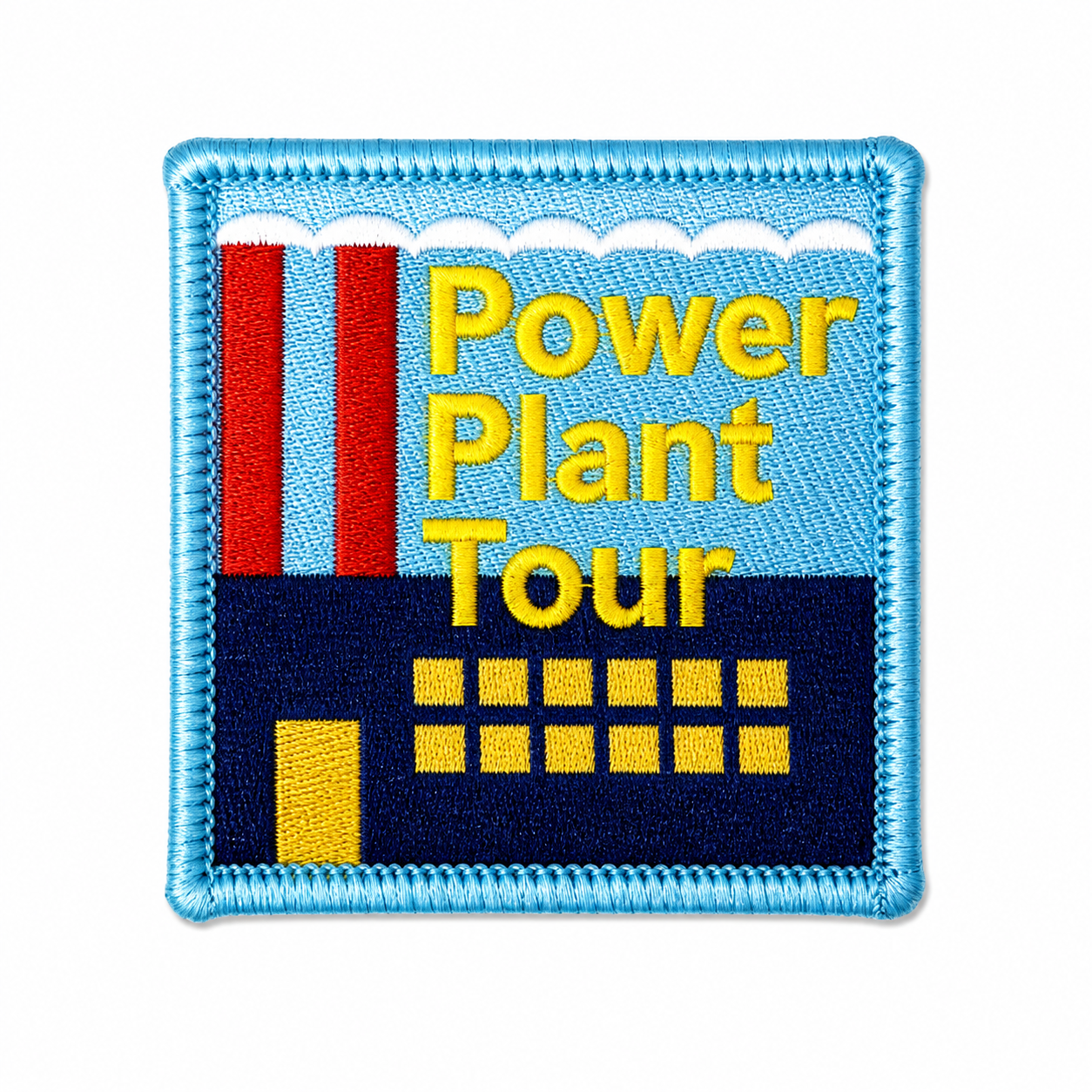 Discontinued Power Plant Tour Fun Patch