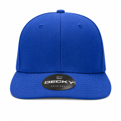 Decky 6 Panel Mid Profile Structured Acrylic/Polyester Cap #207