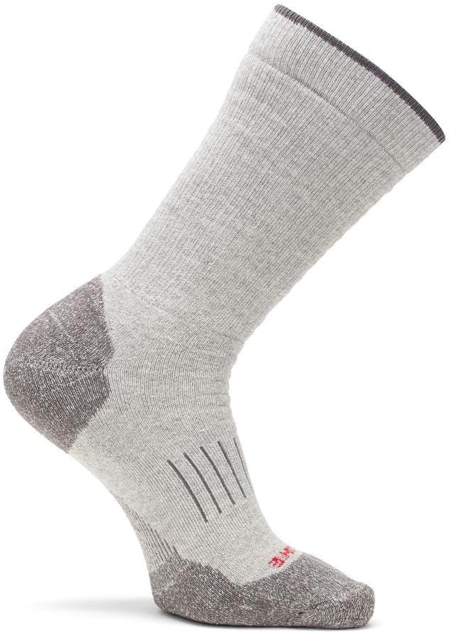 Wolverine All Season Mid Calf, Pack of 2, Color: Grey, Size: Large