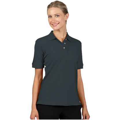 Blue Generation Ladies' 100% Cotton Pique Polo-BG6201