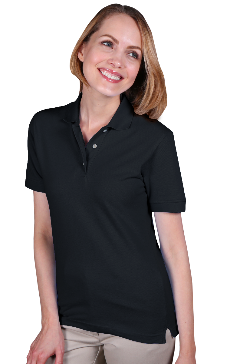 Blue Generation Women Teflon Pique Polo