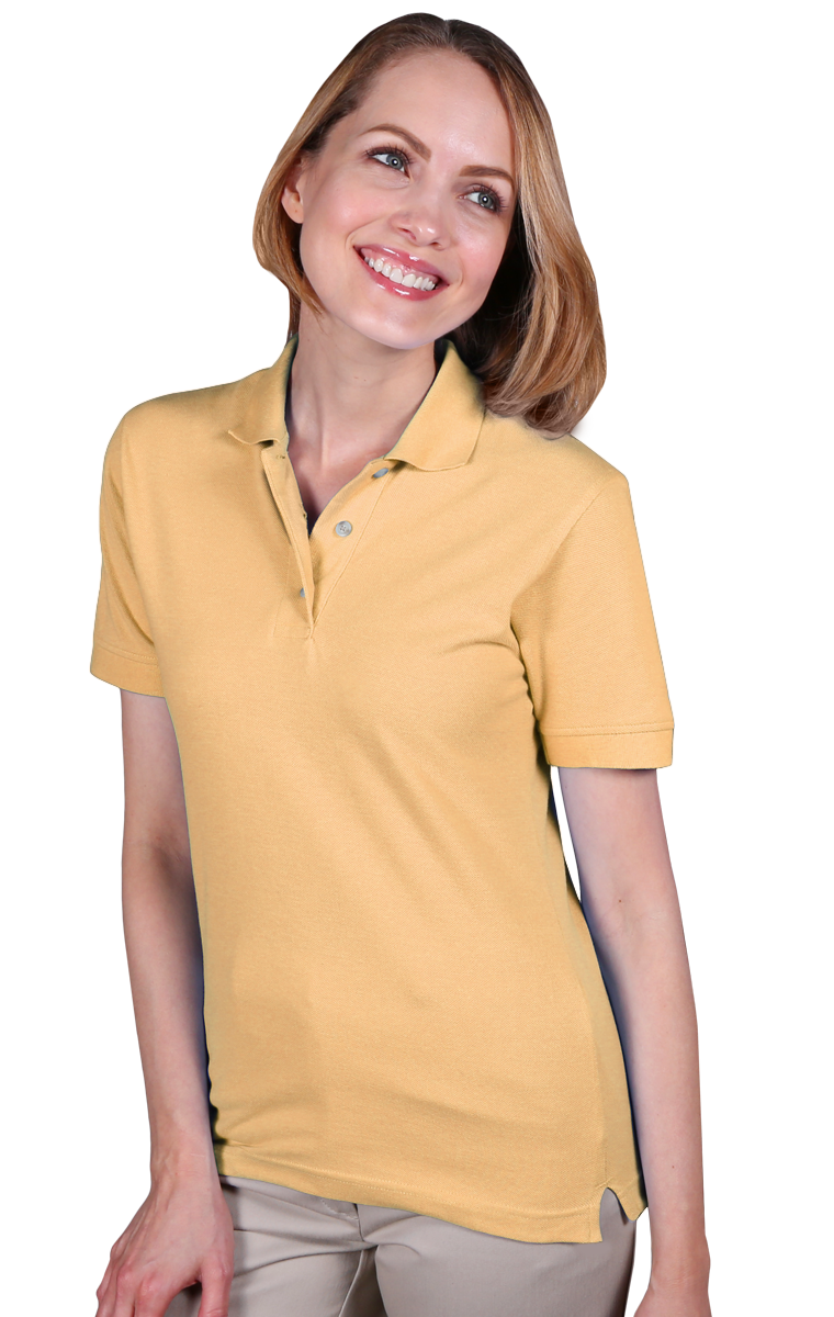 Blue Generation Women Teflon Pique Polo