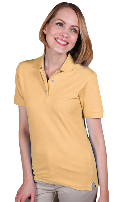 Blue Generation Women Teflon Pique Polo