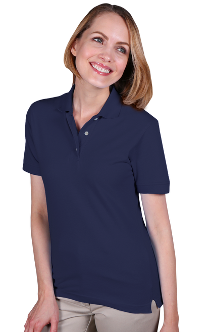 Blue Generation Women Teflon Pique Polo