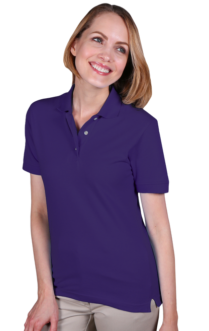 Blue Generation Women Teflon Pique Polo