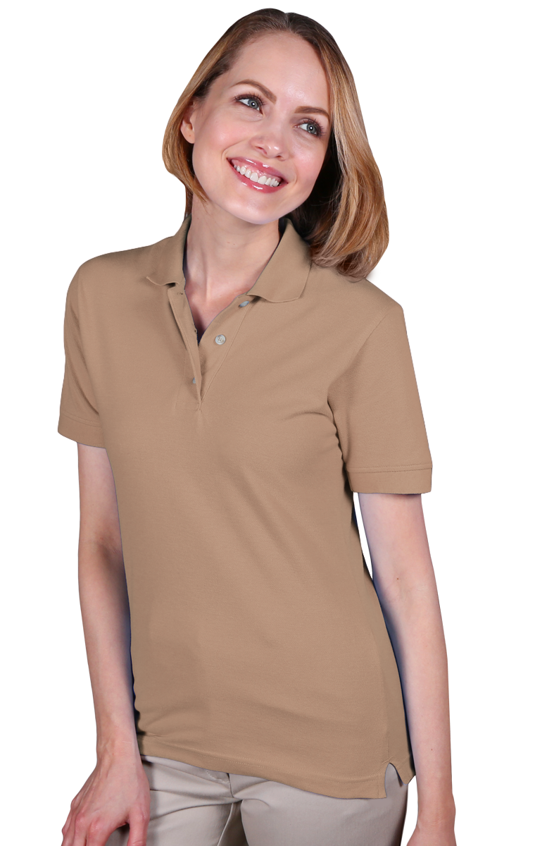 Blue Generation Women Teflon Pique Polo