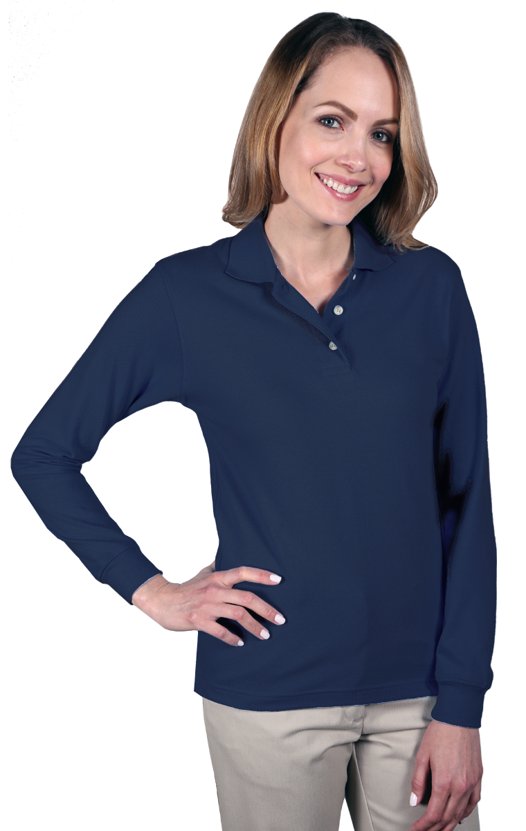 Women Superblend L/S Polo