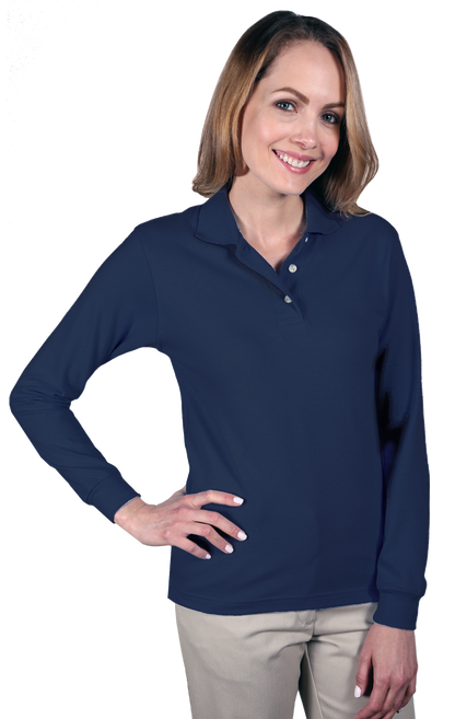 Women Superblend L/S Polo