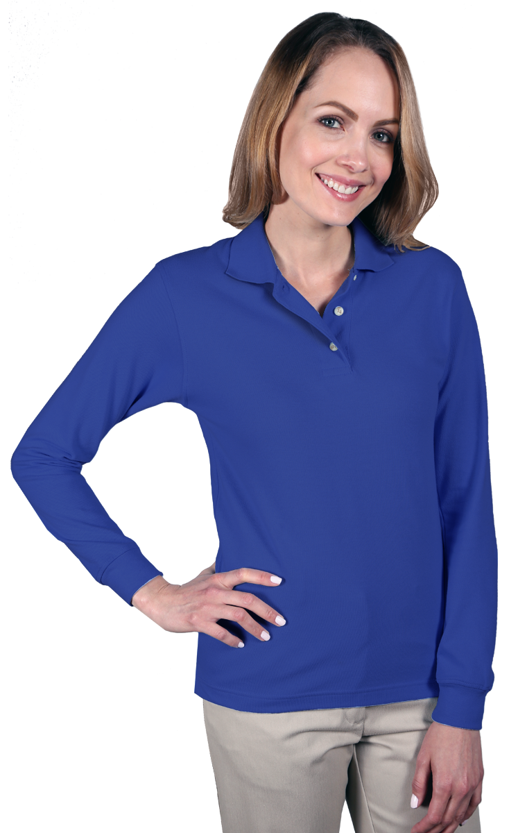 Women Superblend L/S Polo