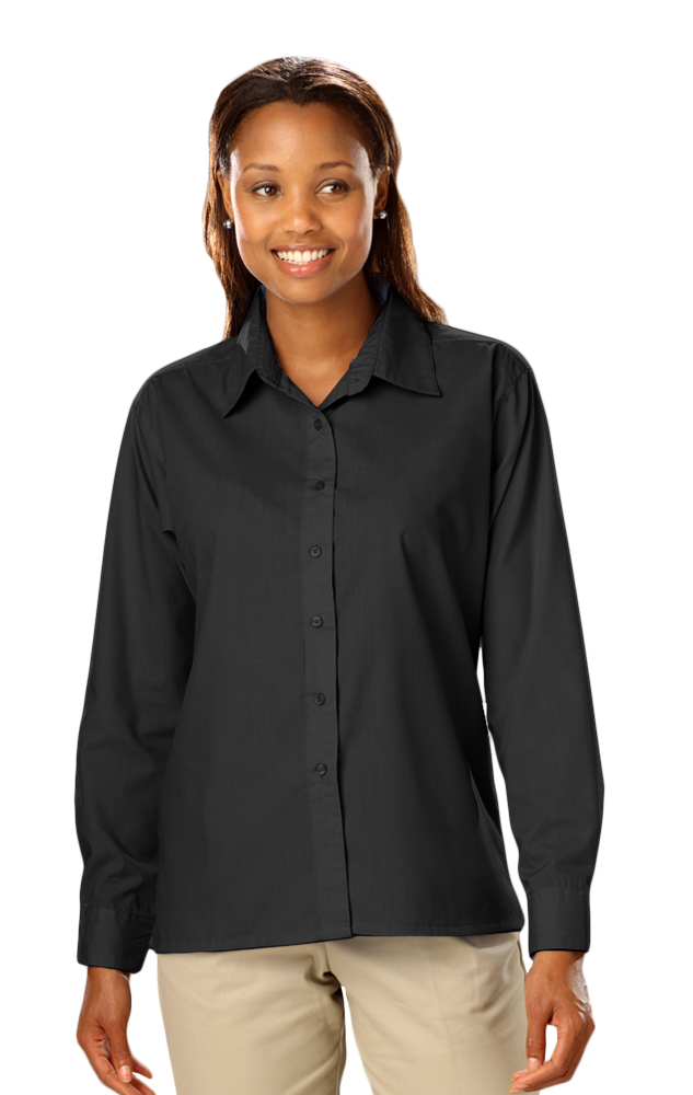 Blue Generation Women Value Poplin L/S Shirt