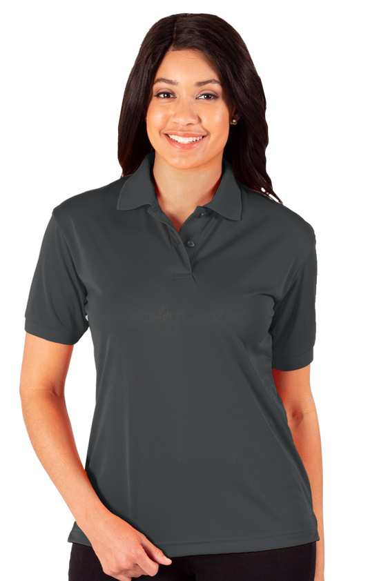 Blue Generation Ladies' Snag Resistant Wicking Polo-BG6224 -Graphite